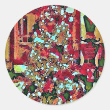 Palhetas-redondas e palhetas-redondas de Natal