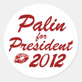 Adesivo Palin para Presidente