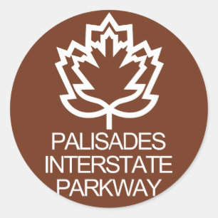 Adesivo Palisades Interstate Parkway Sign, EUA