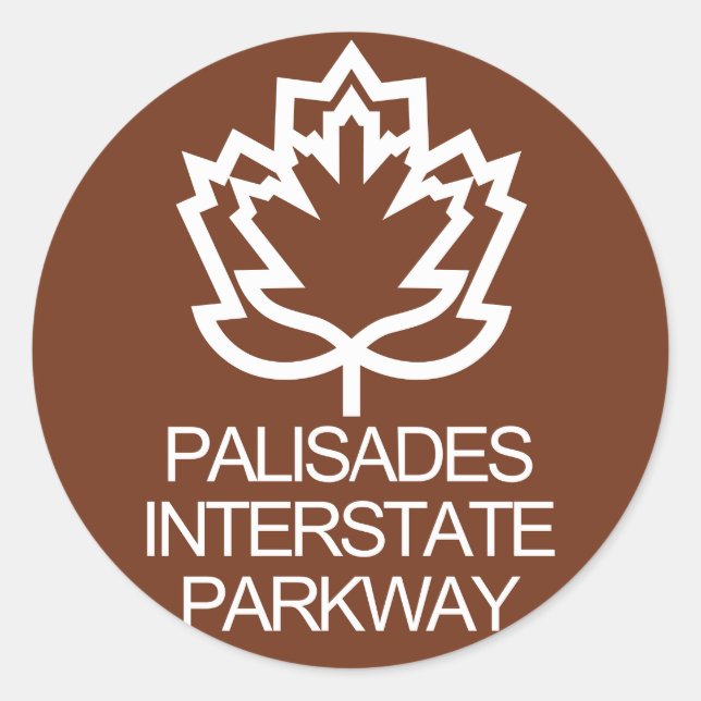 Adesivo Palisades Interstate Parkway Sign, EUA (Frente)