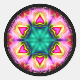 Adesivo Palitos redondos com corações