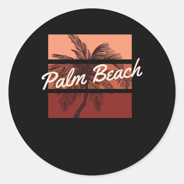 Adesivo Palm Beach (Frente)