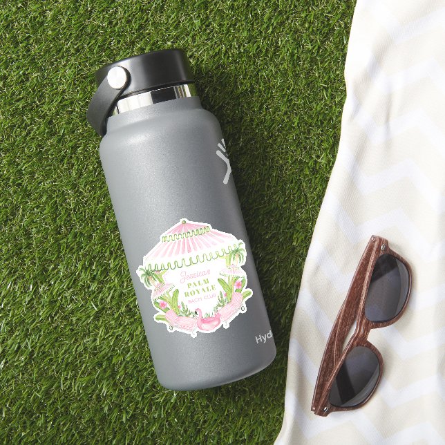 Adesivo Palm Beach Cabana Bach Club | Bachelorette  (HydroFlask Insitu)