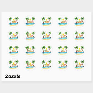 Adesivo Palm Beach Sticker Tropical Escape