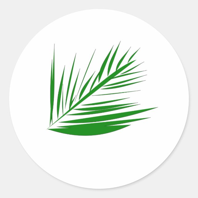 Adesivo Palm Leaf Stickers (Frente)