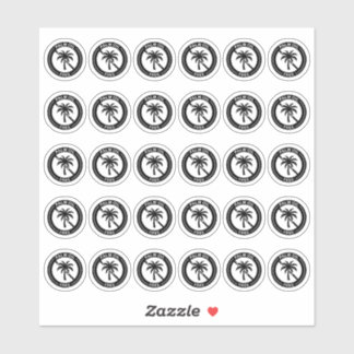 Adesivo Palm Oil Free Wedding Place Card Mini Food Allergy