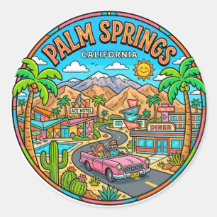 Adesivo Palm Springs Califórnia