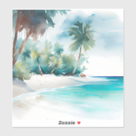 Adesivo Palm-Stickers Tropical Beach