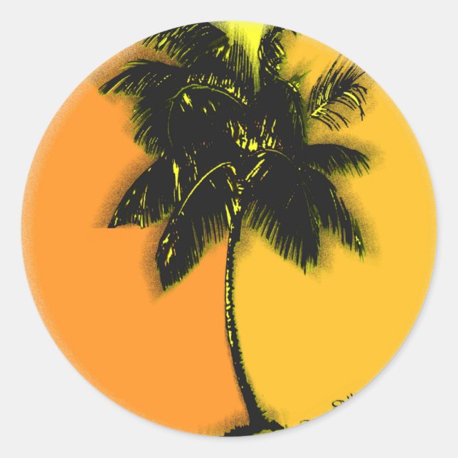 Adesivo Palm Tree Stickers (Frente)