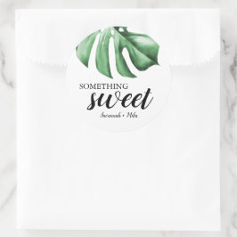 Adesivo Palm Tropical Greenery Algo Doce