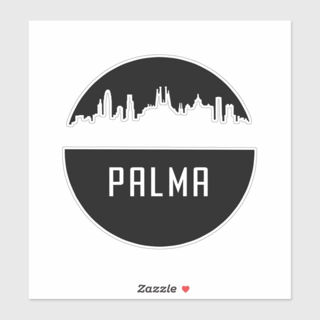 Adesivo Palma | cities of Spain (Folha)