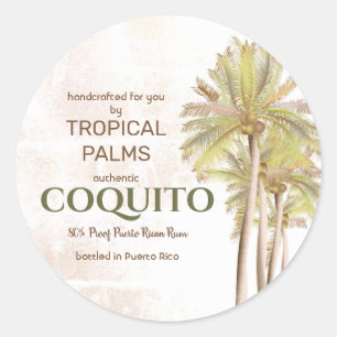 Adesivo Palma Tropical de Coquito