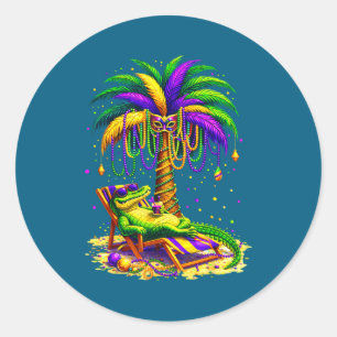Adesivo Palmeira Mardi Gras Havaiano Trocal Louisiana Tudo