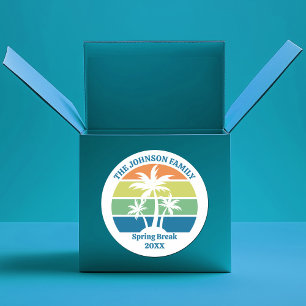 Adesivo Palmeiras do Partido das Ilhas Tropicais