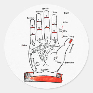 Adesivo Palmistry Sticker