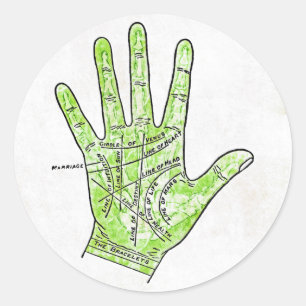 Adesivo Palmistry Sticker