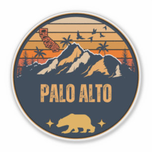 Adesivo Palo Alto, Califórnia