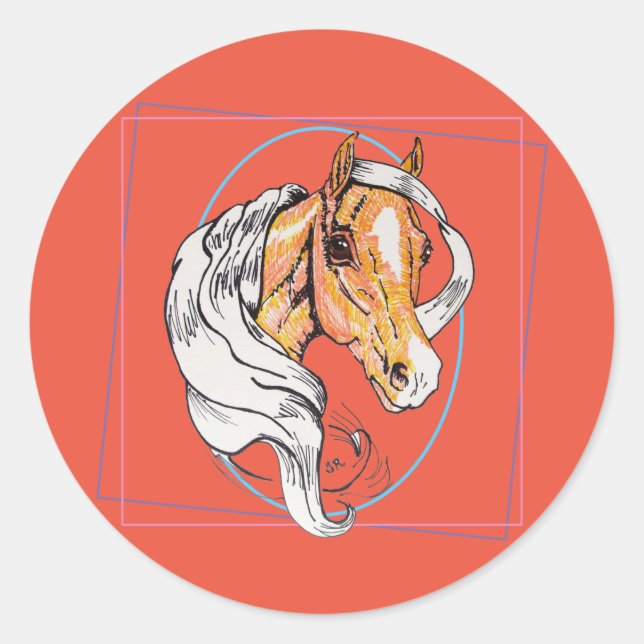 Adesivo Palomino (salmão) (Frente)