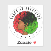 Pan-africana menina mulher negra verde vermelho or