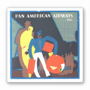 Adesivo Pan American Airways inc