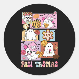 Adesivo Pan Tasmas Ghost Pumpkin Spooky Conchas Halloween