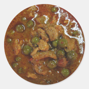 Adesivo Panang Thai Curry [พ ะ แ น ง] ... Comida