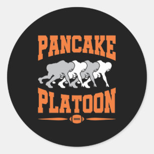 Adesivo Pancake Platon Futebol Ofensive Line Lineman