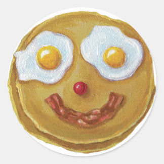 Adesivo Pancake Sticker Feliz