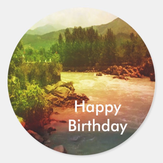 Adesivo Panch Tatva: Fogo de Água Eólica no Céu (Frente)