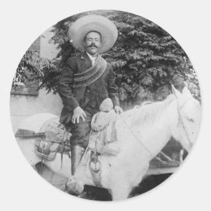 Adesivo Pancho Villa Mexicano Revolucionário Geral