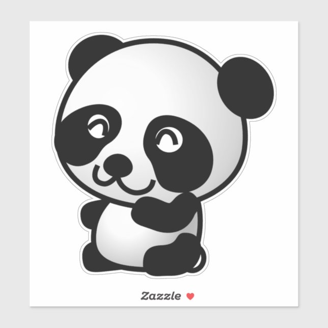 Adesivo Panda Bear (Folha)