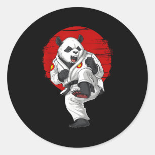 Adesivo Panda Bear Karate Kickboxing Kung Fu Taekwondo Mia