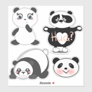 Adesivo Panda Bears