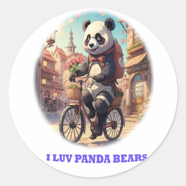 Adesivo Panda Bears (Frente)