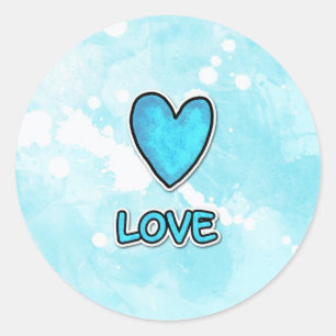 Adesivo panda do amor da paz