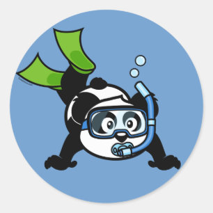 Adesivo Panda do Snorkel