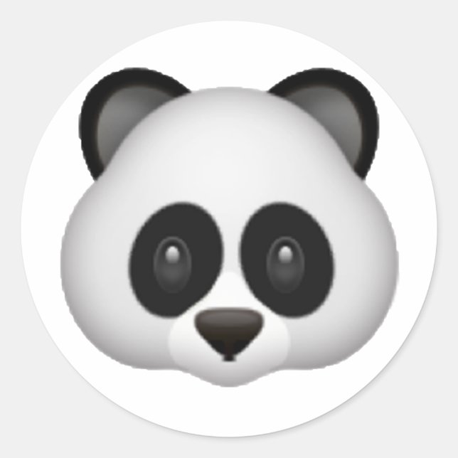 Adesivo Panda - Emoji (Frente)