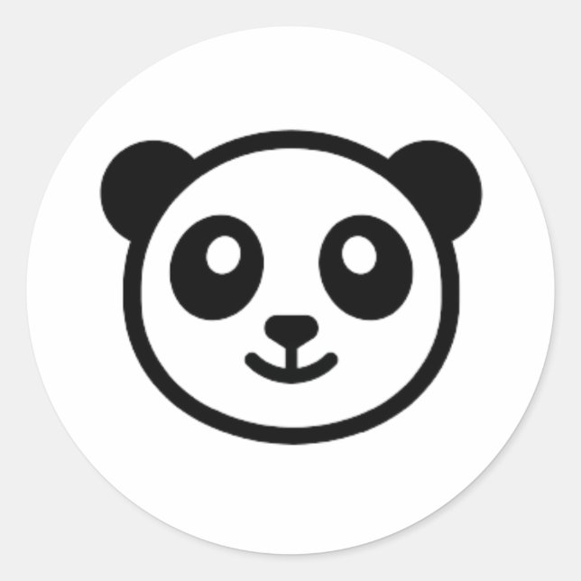 Adesivo panda en mug (Frente)