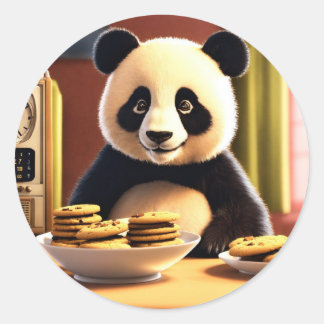 Adesivo panda fofa