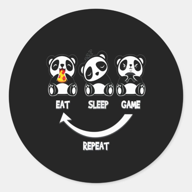 Adesivo Panda Lover | Mantenha Calma E Amor Panda (Frente)