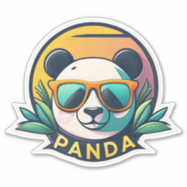 Adesivo Panda Magic em cada folha adesiva