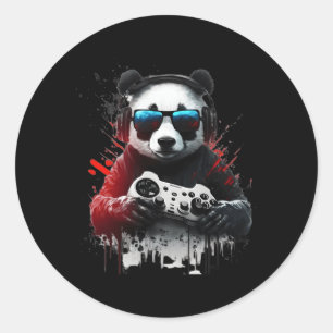 Adesivo Panda Music Dj Controller Gaming Panda