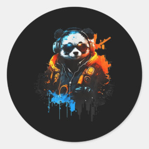 Adesivo Panda Music Dj Controller Gaming Panda
