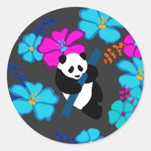 Adesivo Panda Paradise Bloom