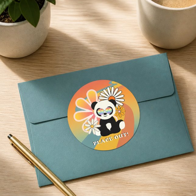 Adesivo Panda | Paz Colorida (Criador carregado)