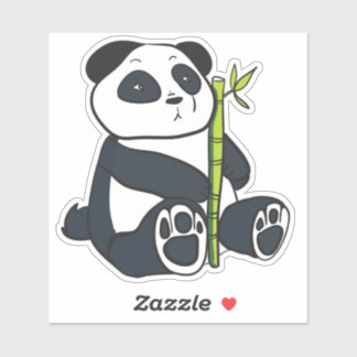 Adesivo "Panda preguiçosa Vibes" Bastante Animal