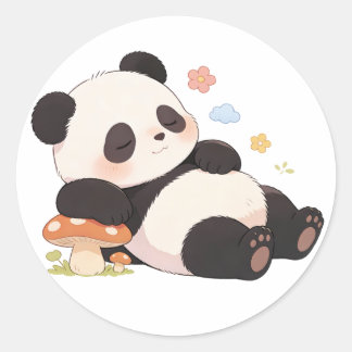 Adesivo panda,quente,curativo,lento, paz interior #017
