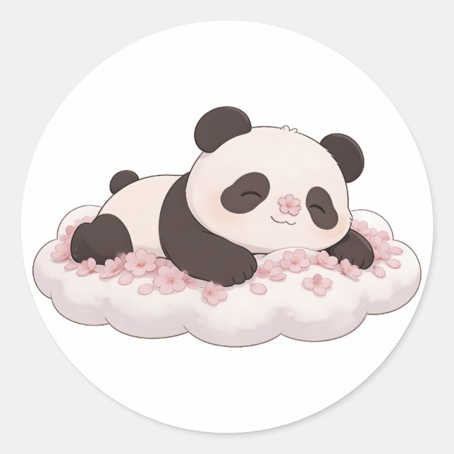 Adesivo panda,quente,curativo,lento, paz interior #019 (Frente)