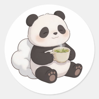 Adesivo panda,quente,curativo,lento, paz interior #06