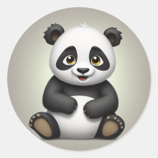 Adesivo Panda Reproduzida